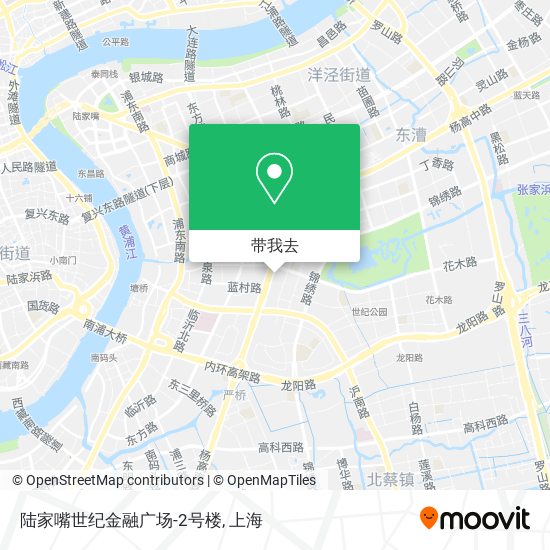 陆家嘴世纪金融广场-2号楼地图