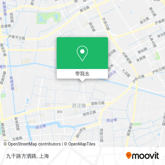 九干路方泗路地图