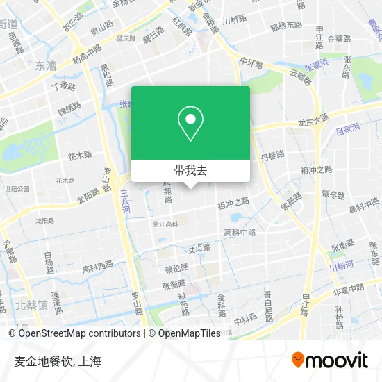 麦金地餐饮地图