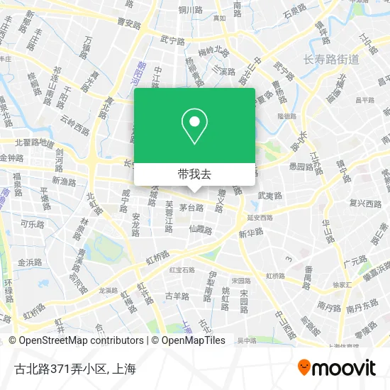 古北路371弄小区地图
