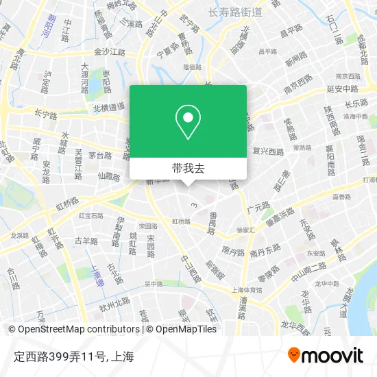 定西路399弄11号地图