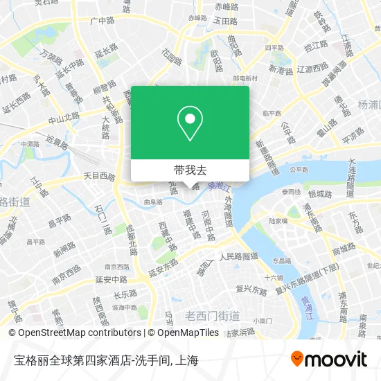 宝格丽全球第四家酒店-洗手间地图