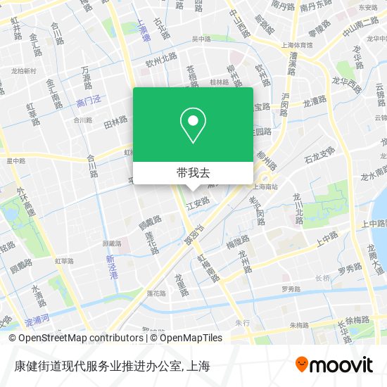 康健街道现代服务业推进办公室地图