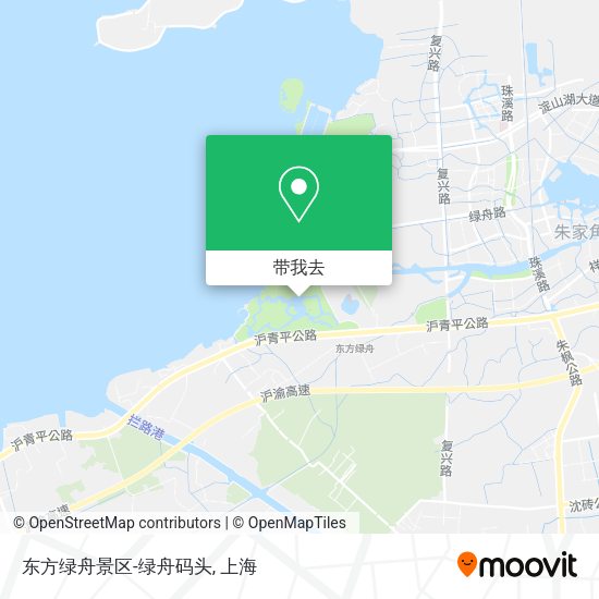 东方绿舟景区-绿舟码头地图