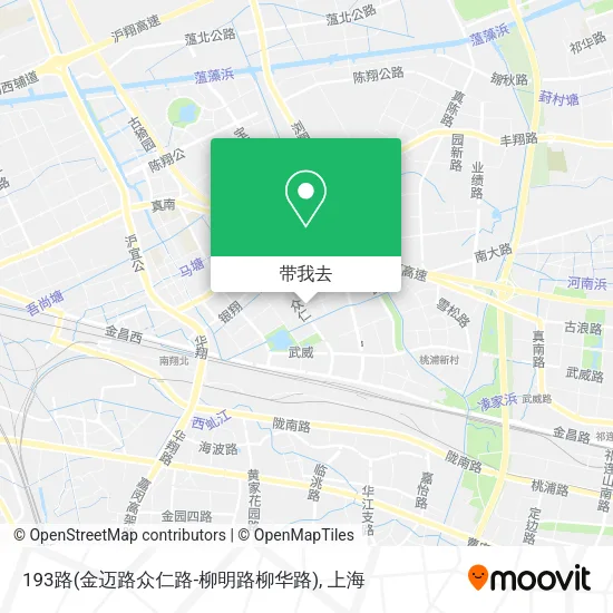 193路(金迈路众仁路-柳明路柳华路)地图