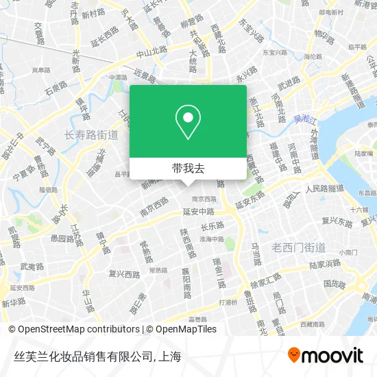 丝芙兰化妆品销售有限公司地图