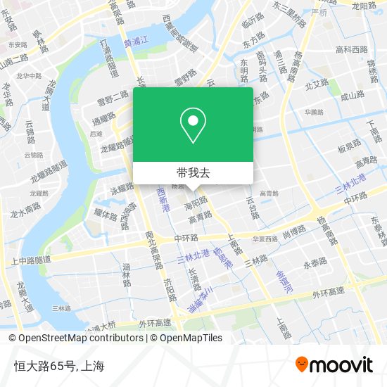 恒大路65号地图