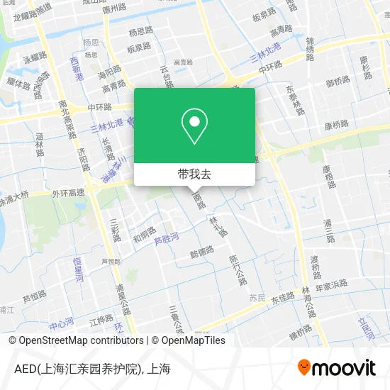 AED(上海汇亲园养护院)地图