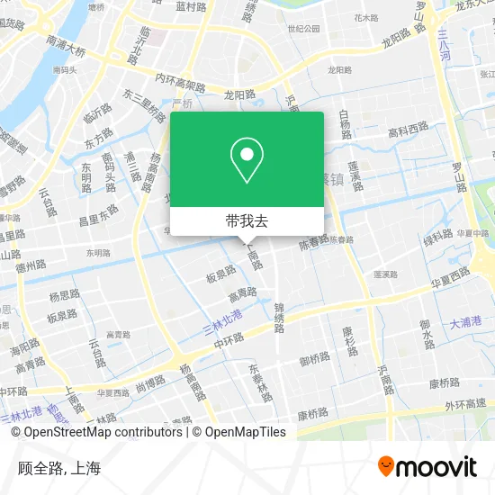 顾全路地图