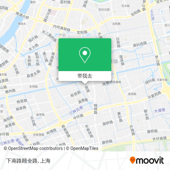 下南路顾全路地图