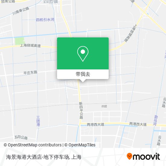 海景海港大酒店-地下停车场地图