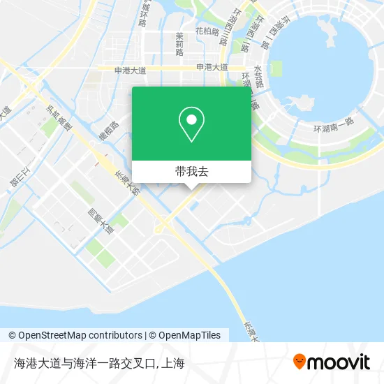 海港大道与海洋一路交叉口地图