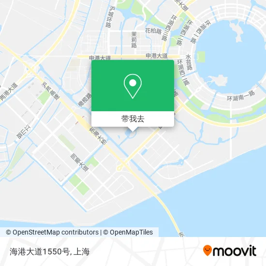 海港大道1550号地图