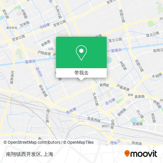 南翔镇西开发区地图