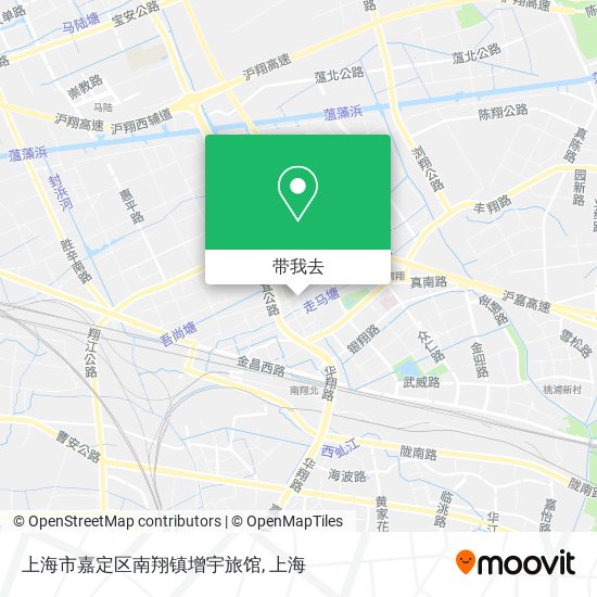 上海市嘉定区南翔镇增宇旅馆地图