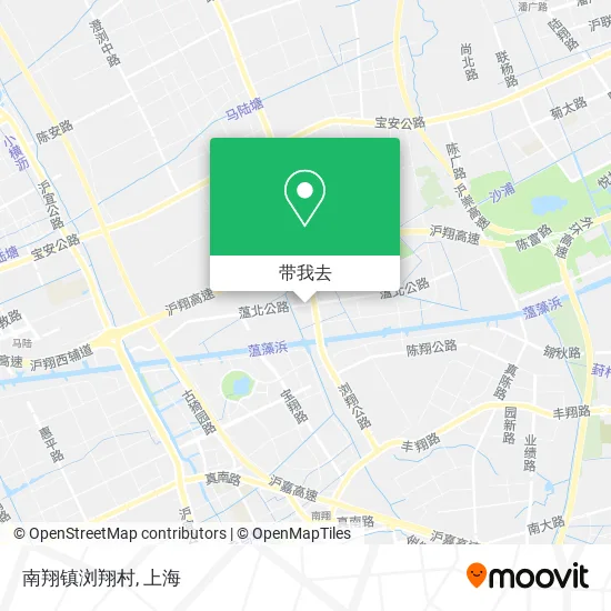 南翔镇浏翔村地图