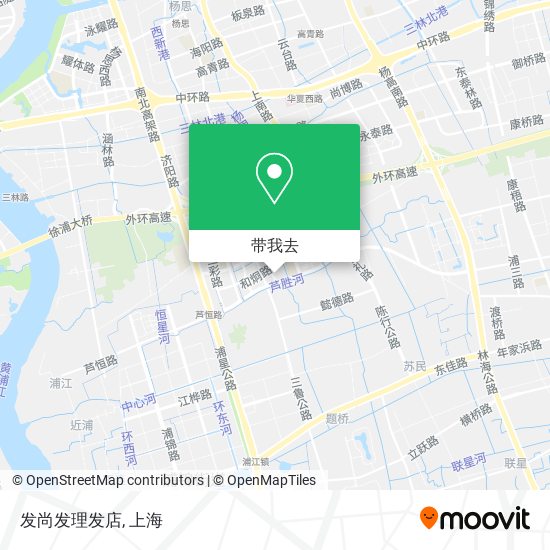 发尚发理发店地图