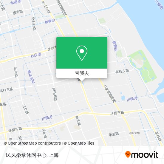 民凤桑拿休闲中心地图