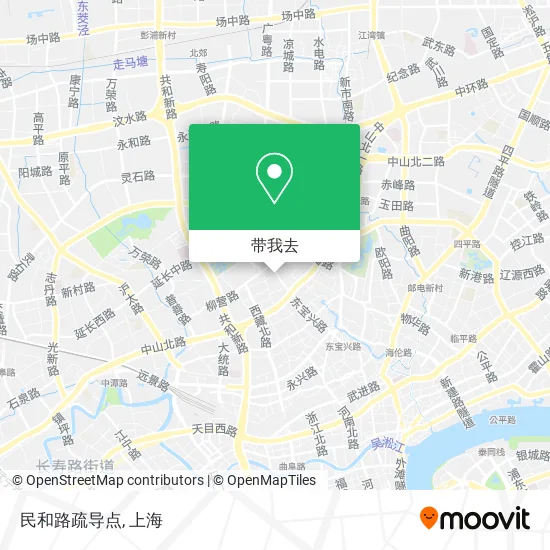 民和路疏导点地图