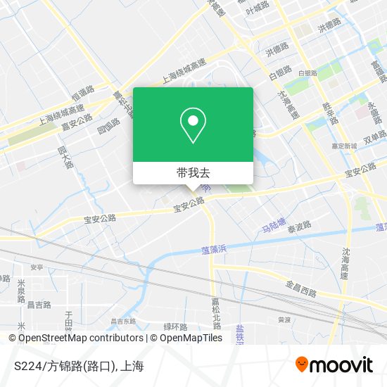 S224/方锦路(路口)地图