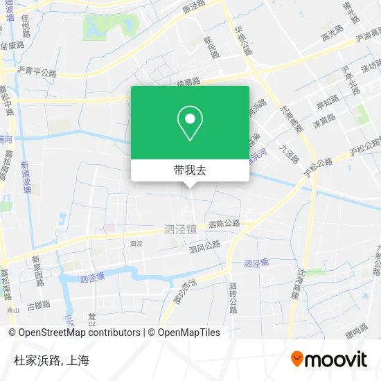 杜家浜路地图