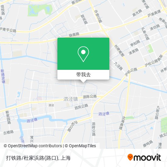 打铁路/杜家浜路(路口)地图