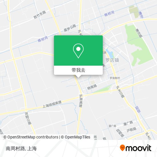 南周村路地图