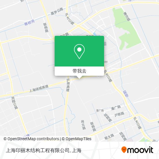 上海印丽木结构工程有限公司地图