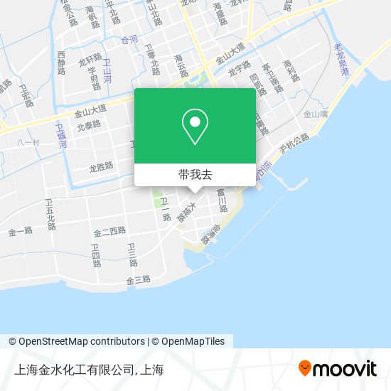 上海金水化工有限公司地图