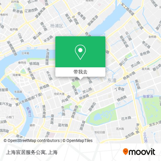 上海宸居服务公寓地图