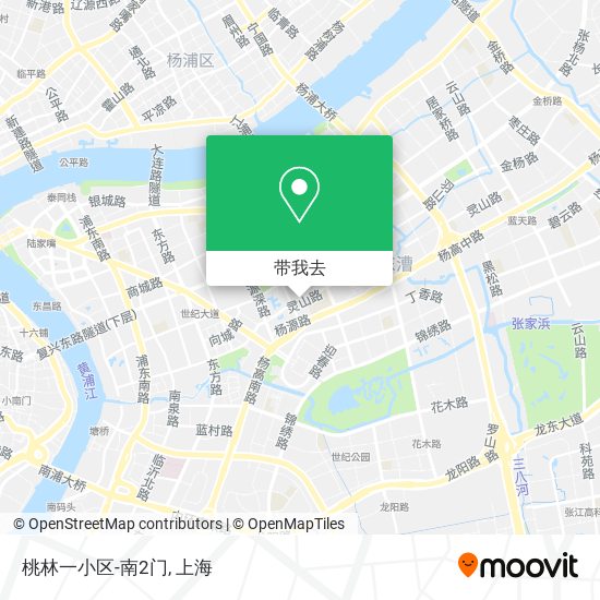 桃林一小区-南2门地图