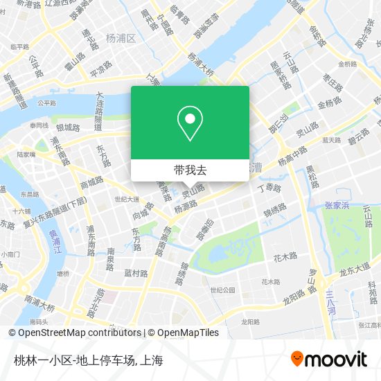 桃林一小区-地上停车场地图
