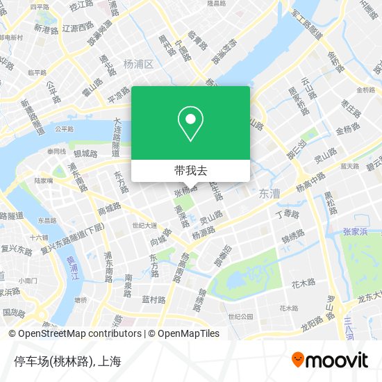 停车场(桃林路)地图