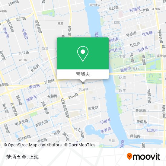 梦洒五金地图