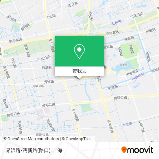 界浜路/沔新路(路口)地图