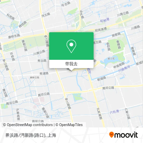 界浜路/沔新路(路口)地图