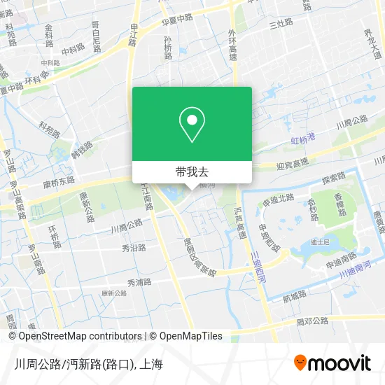 川周公路/沔新路(路口)地图