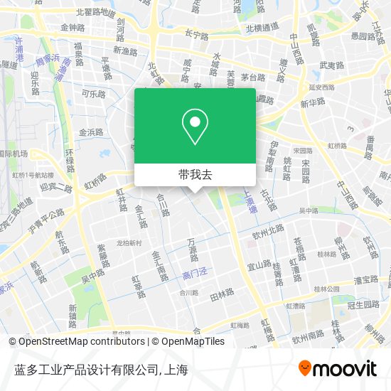 蓝多工业产品设计有限公司地图