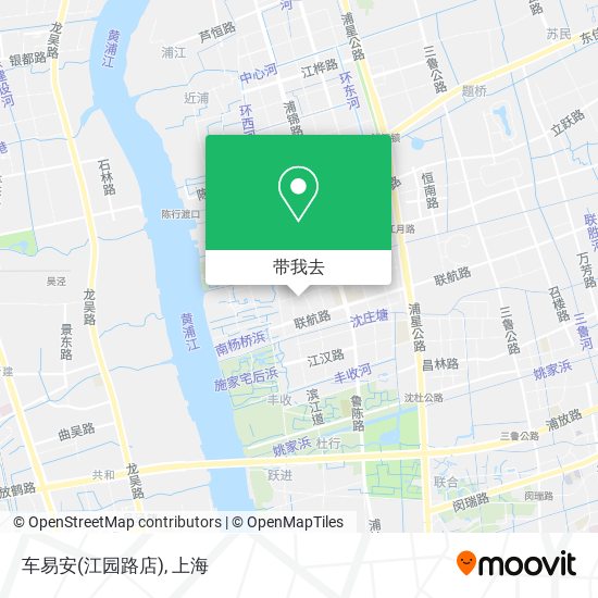 车易安(江园路店)地图