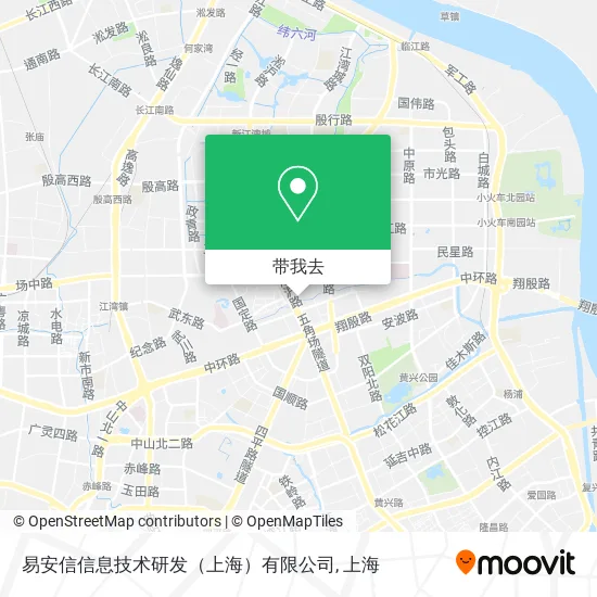 易安信信息技术研发（上海）有限公司地图