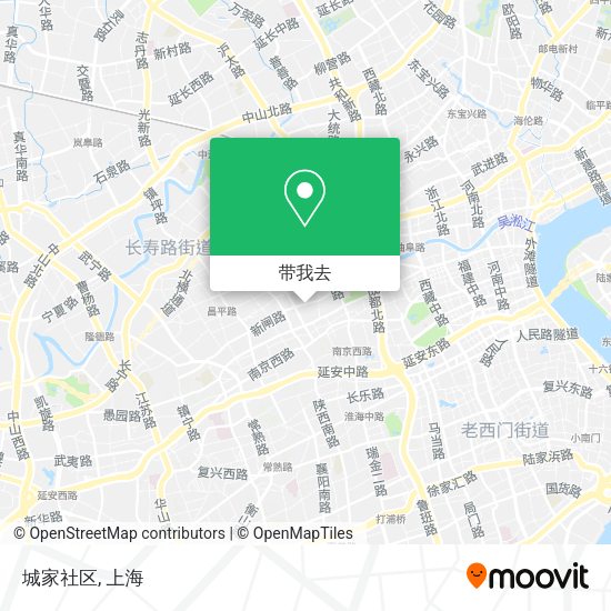 城家社区地图