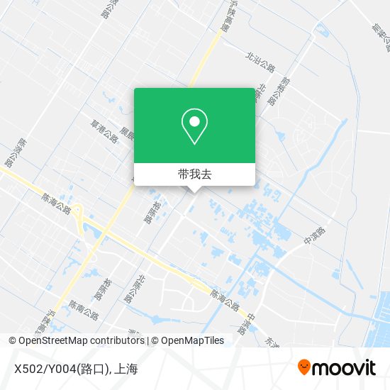 X502/Y004(路口)地图