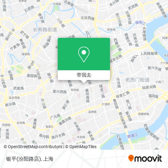 银平(汾阳路店)地图