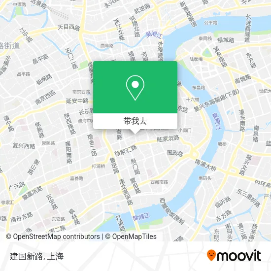 建国新路地图