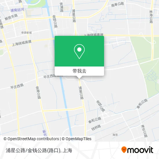 浦星公路/金钱公路(路口)地图
