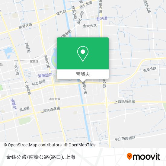 金钱公路/南奉公路(路口)地图