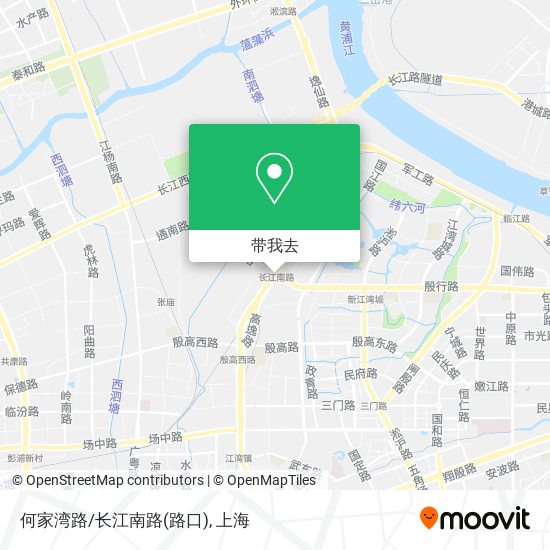 何家湾路/长江南路(路口)地图