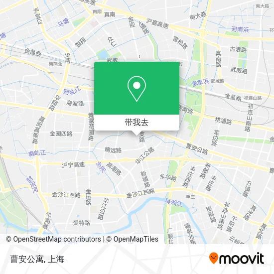 曹安公寓地图