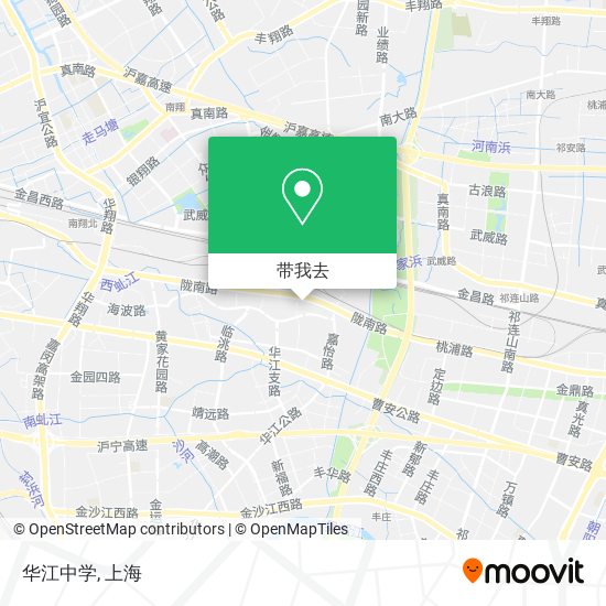 华江中学地图