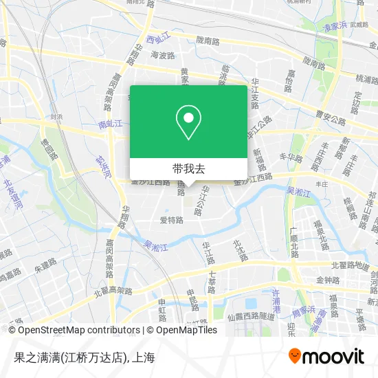 果之满满(江桥万达店)地图